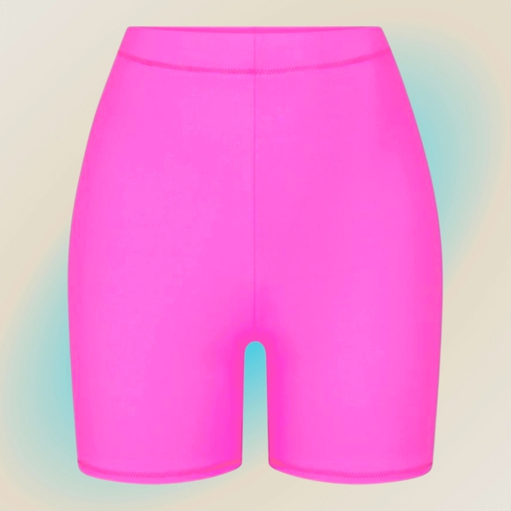 SKIMS Swim Shorts In Taffy Pink